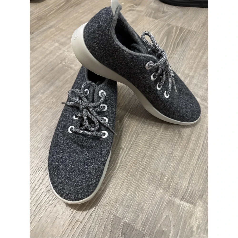 AllBirds Women's Gray Wool Runners Sneakers Running Shoes Sz 10 Wool